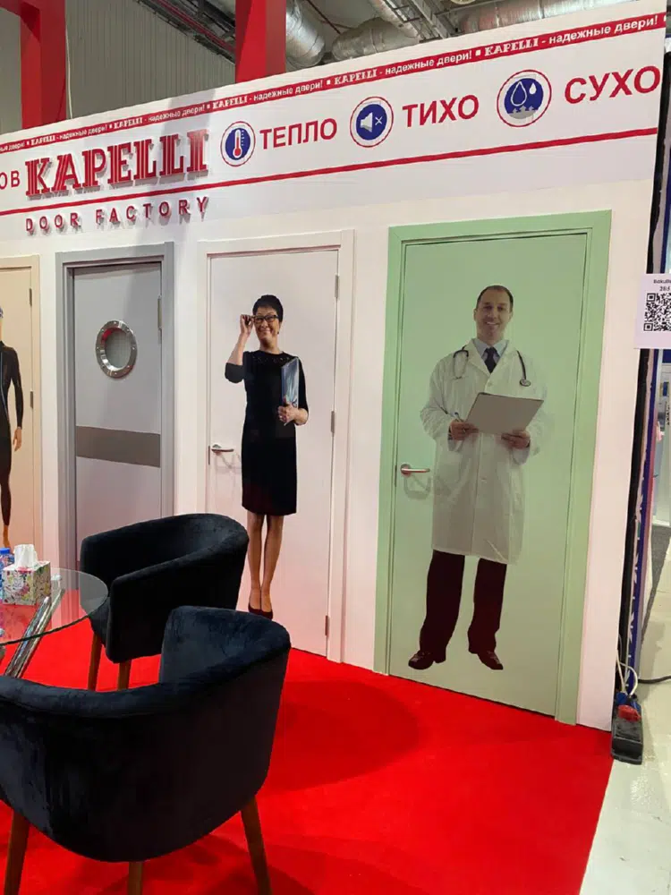 Официальная поставка дверей KAPELLI для объектов